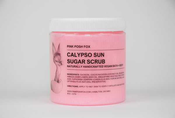 Calypso Sun Sugar Scrub - Pink Posh Fox