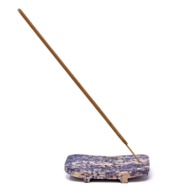 Soapstone Rectangle Incense Holder | Porte-encens rectangulaire en pierre ollaire