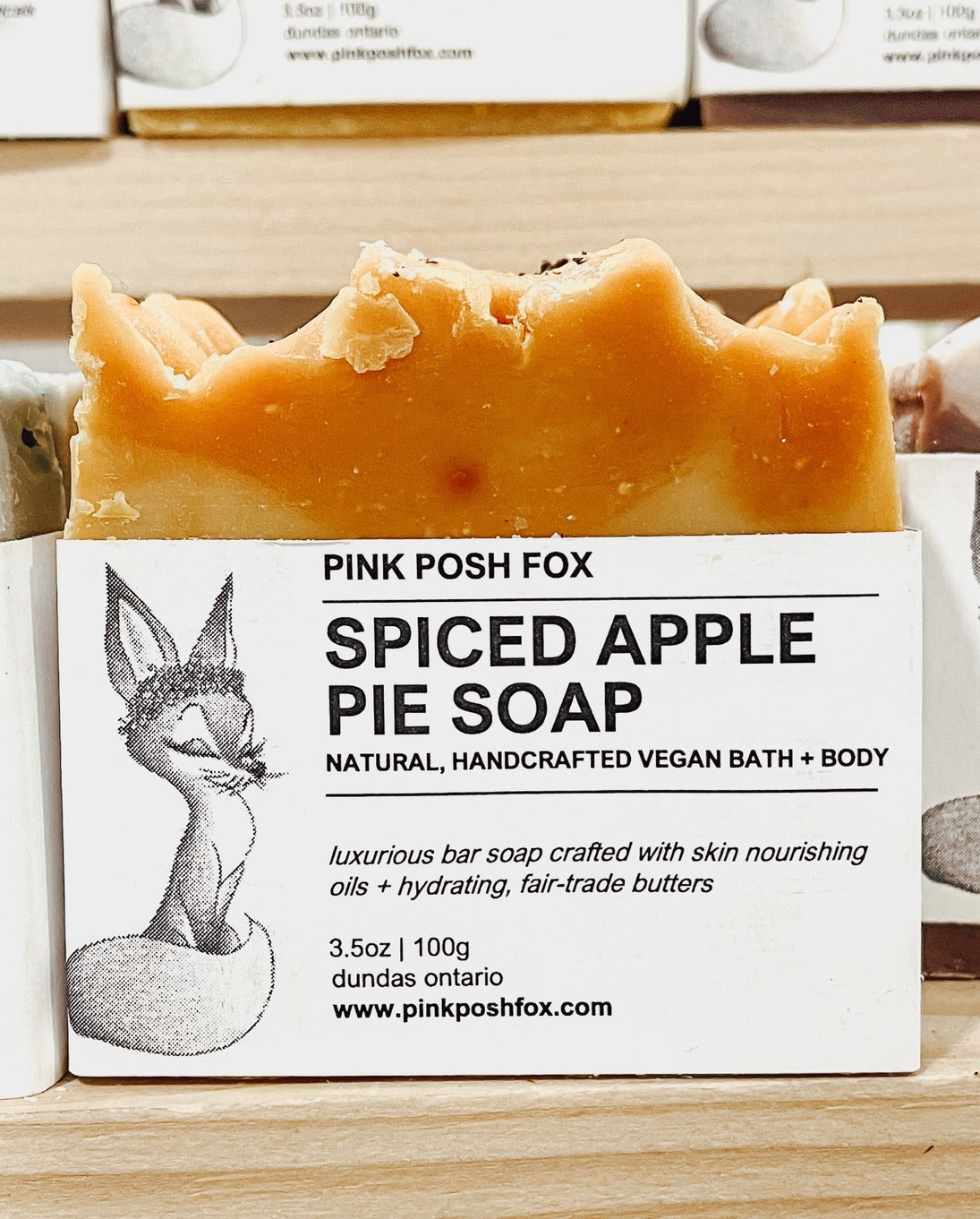 Spiced Apple Pie Soap - Pink Posh Fox