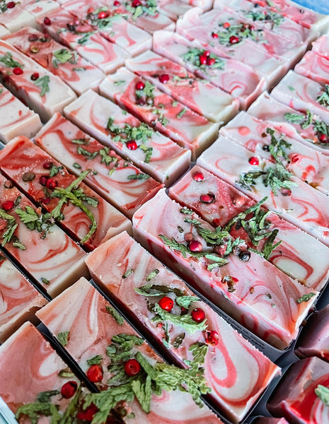 Peppermint Marshmallow Soap - Pink Posh Fox