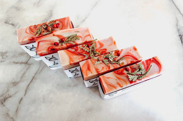 Peppermint Marshmallow Soap - Pink Posh Fox