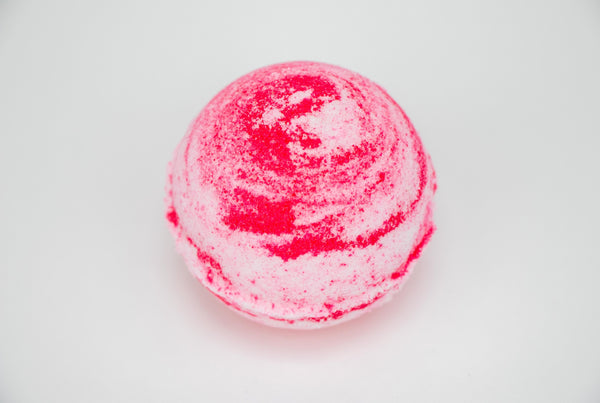 Candy Cane Bath Bomb - Pink Posh Fox