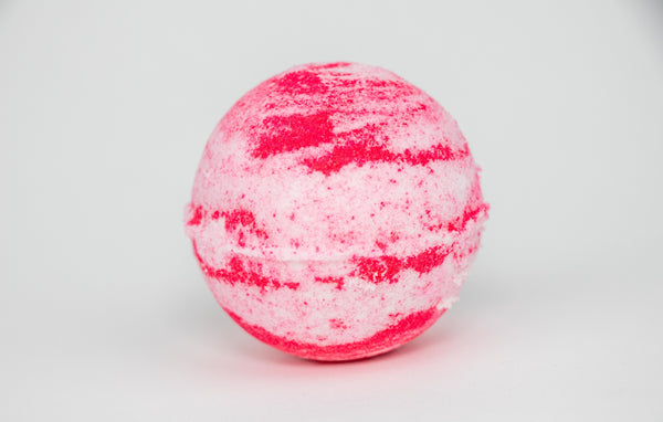 Candy Cane Bath Bomb - Pink Posh Fox