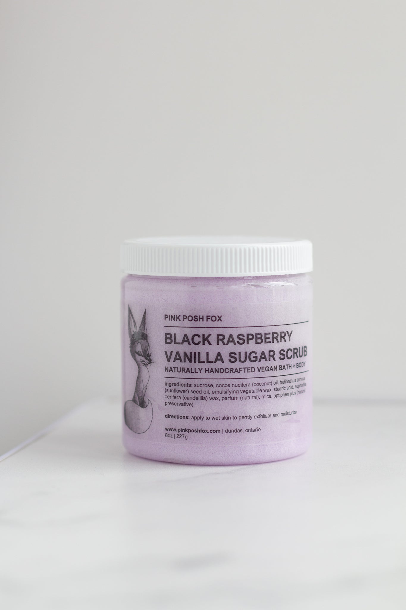 Black Raspberry Vanilla Sugar Scrub - Pink Posh Fox