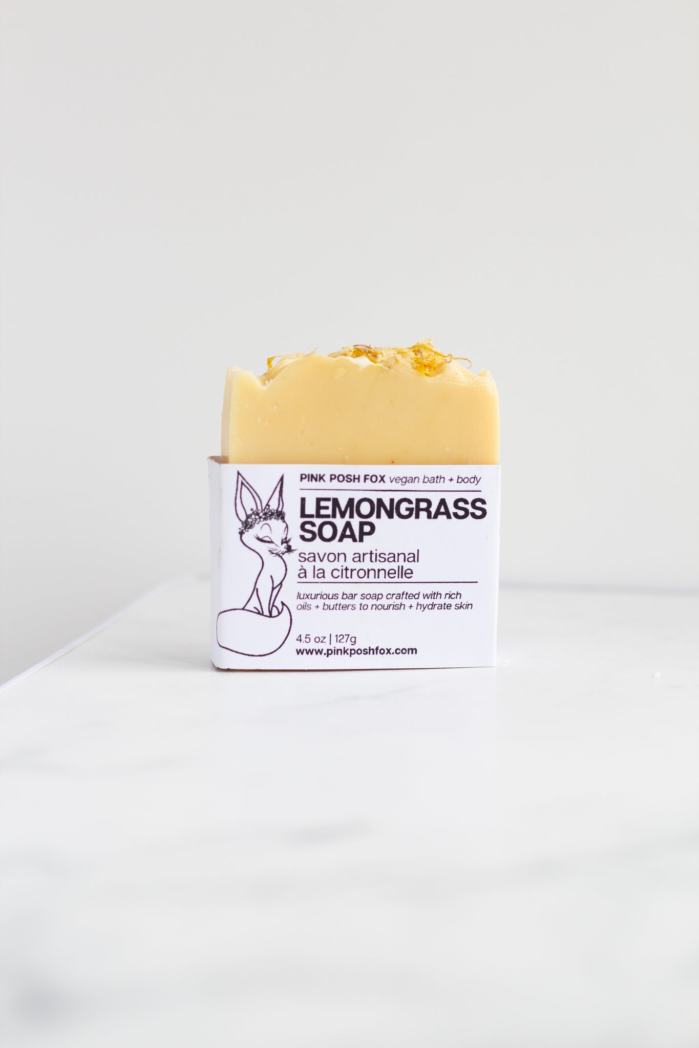 Lemongrass Soap - Pink Posh Fox