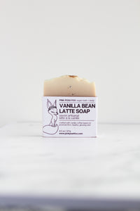 Vanilla Bean Latte Soap - Pink Posh Fox