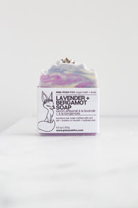 Lavender Bergamot Soap - Pink Posh Fox