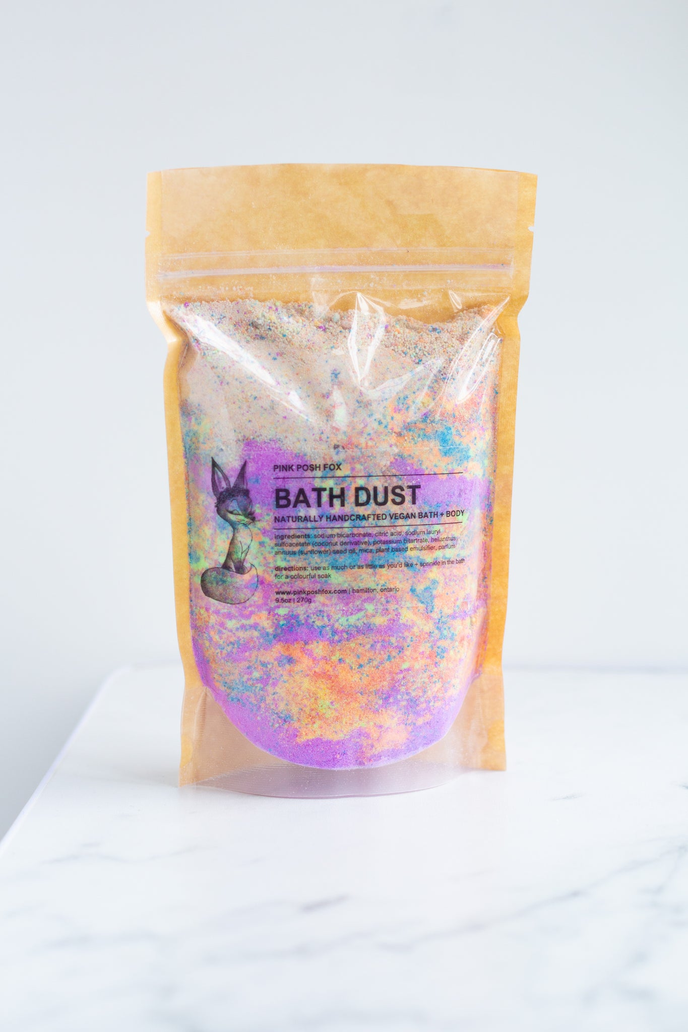 Bath Dust - Pink Posh Fox