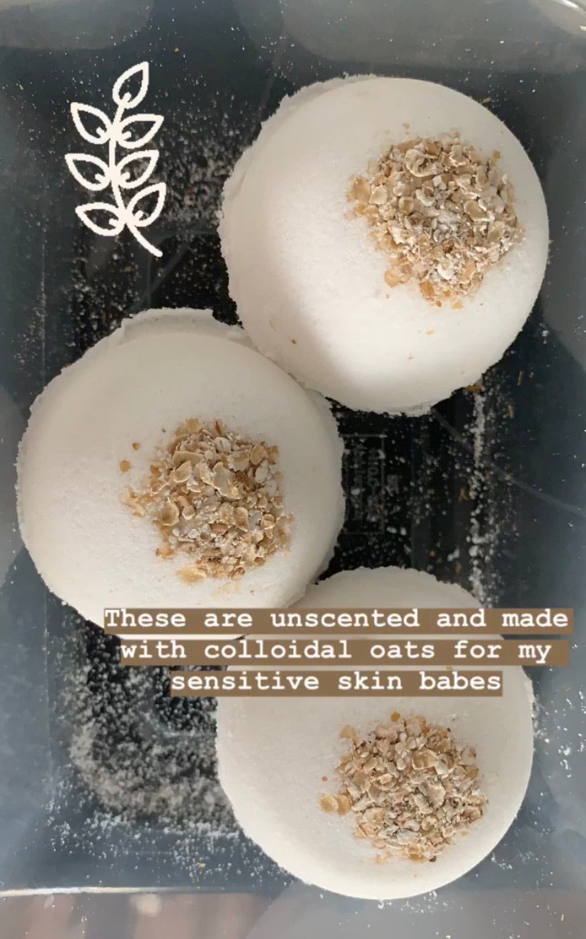 Oatmeal Bath Bomb - Pink Posh Fox