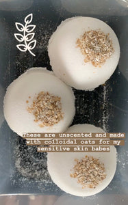 Oatmeal Bath Bomb - Pink Posh Fox
